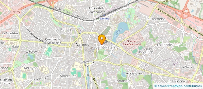 localisation de l'entreprise VOYAGEURS DU BOUT DU MONDE à VANNES