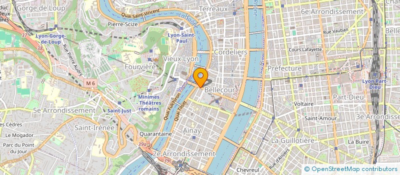 localisation de l'entreprise VOYANT C ET FRENET D à LYON