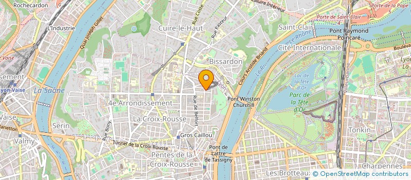 localisation de l'entreprise VOYASOIE à LYON