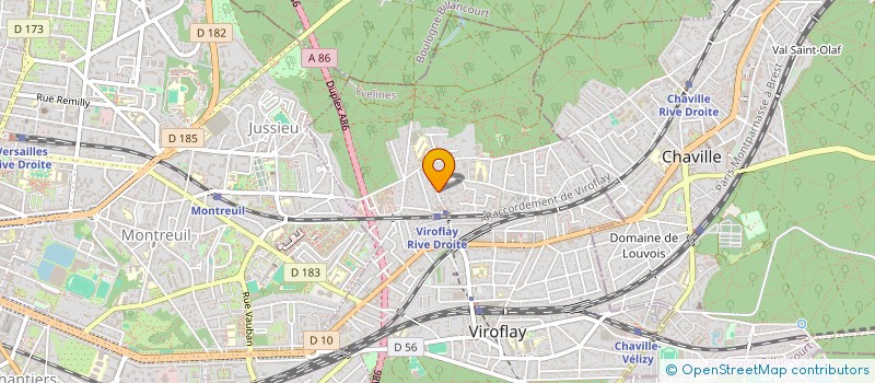 localisation de l'entreprise VOYELLES  VIROFLAY