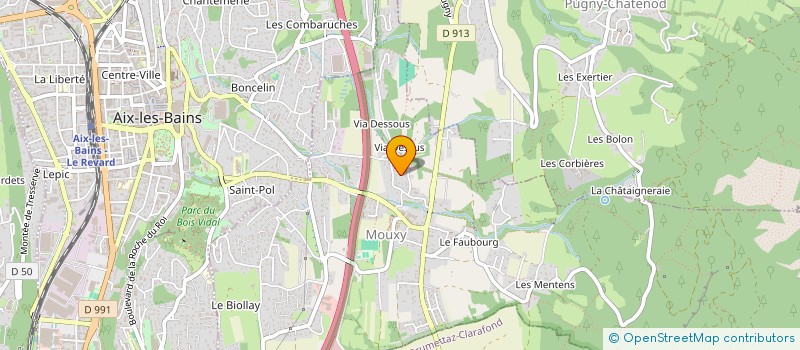 localisation de l'entreprise VOYSCHELS  MOUXY