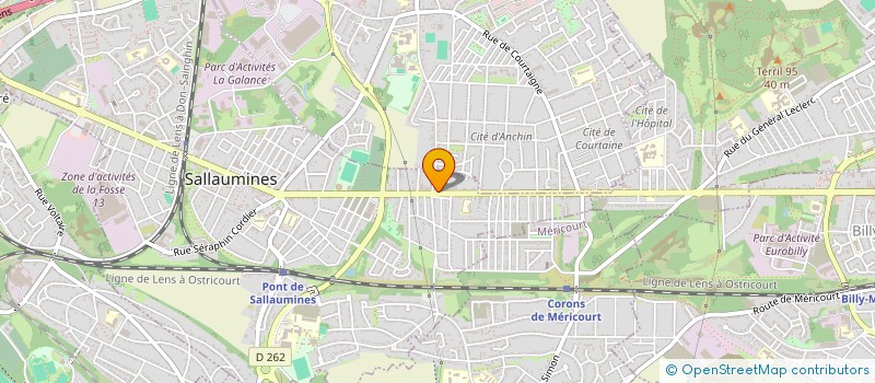 localisation de l'entreprise VOYT  SALLAUMINES