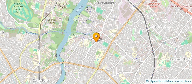 localisation de l'entreprise VOZA  NANTES