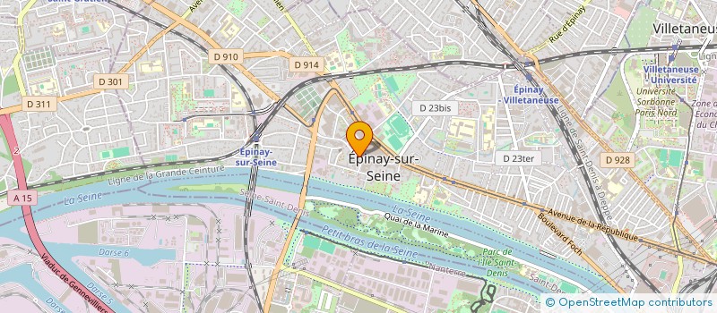 localisation de l'entreprise VOZD  EPINAY-SUR-SEINE
