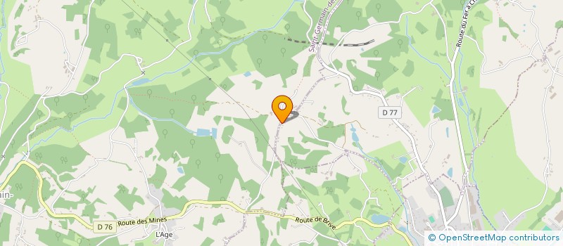 localisation de l'entreprise VP 1961  CLERMONT-D'EXCIDEUIL