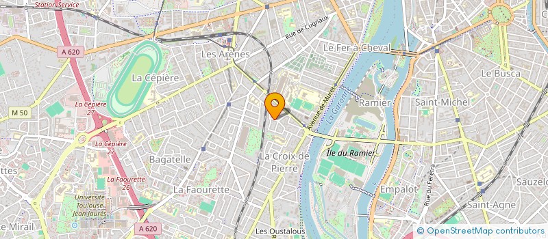 localisation de l'entreprise VP ART à TOULOUSE