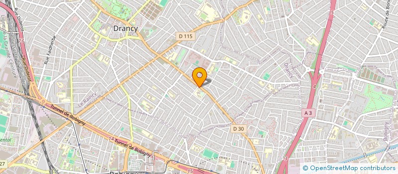 localisation de l'entreprise VP BOYS à DRANCY