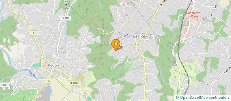 localisation de l'entreprise VP BUSINESS FINANCE à LA ROQUETTE-SUR-SIAGNE