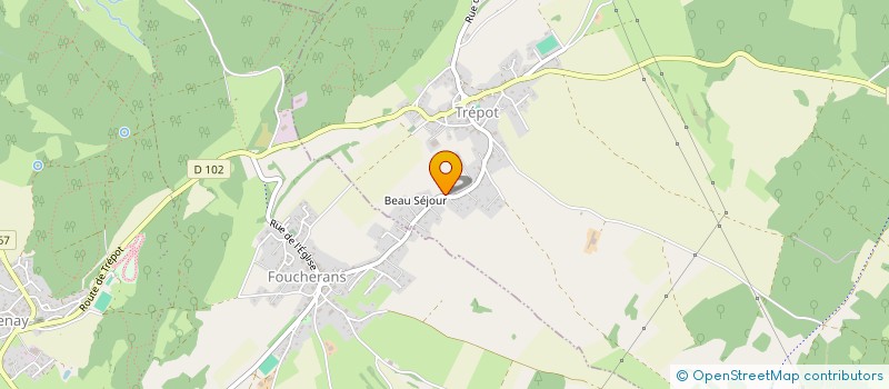 localisation de l'entreprise VP COMMUNICATION à TREPOT