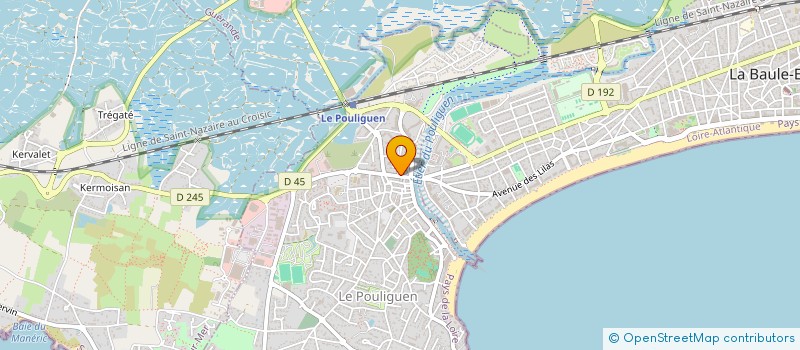 localisation de l'entreprise VP CONSEILS à LA BAULE-ESCOUBLAC