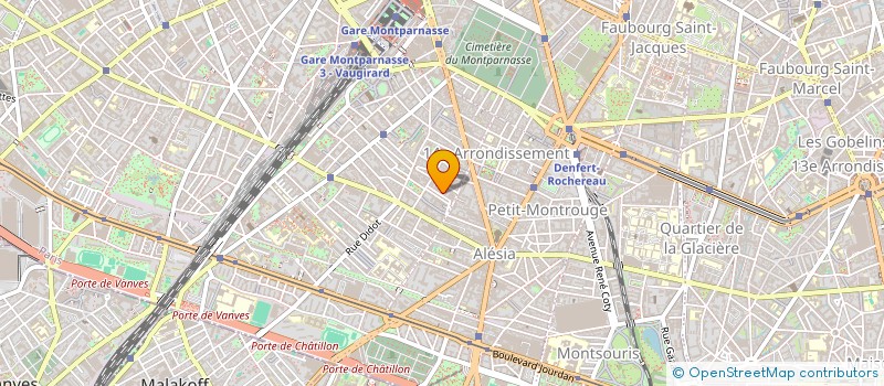 localisation de l'entreprise VP CONSULTING & SERVICES à PARIS