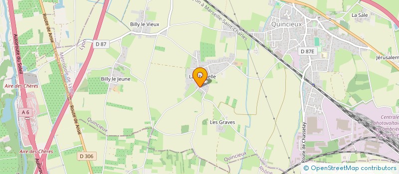 localisation de l'entreprise VP CORPORATION  QUINCIEUX