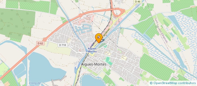 localisation de l'entreprise VP CROISIERES à AIGUES-MORTES