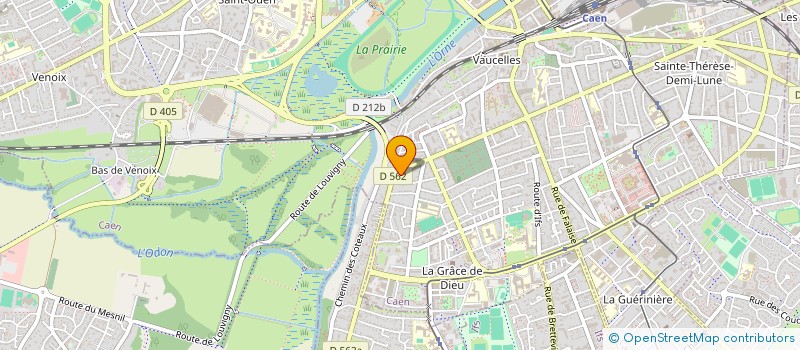 localisation de l'entreprise VP CYCLES à CAEN