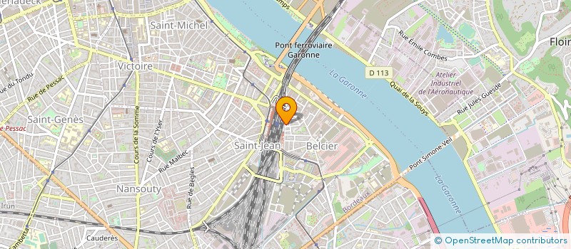 localisation de l'entreprise VP DISTRI à BORDEAUX