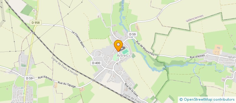 localisation de l'entreprise VP DISTRIBUTION  ARTRES