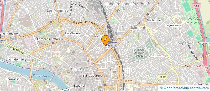 localisation de l'entreprise VP ENTREPRISE à TOULOUSE