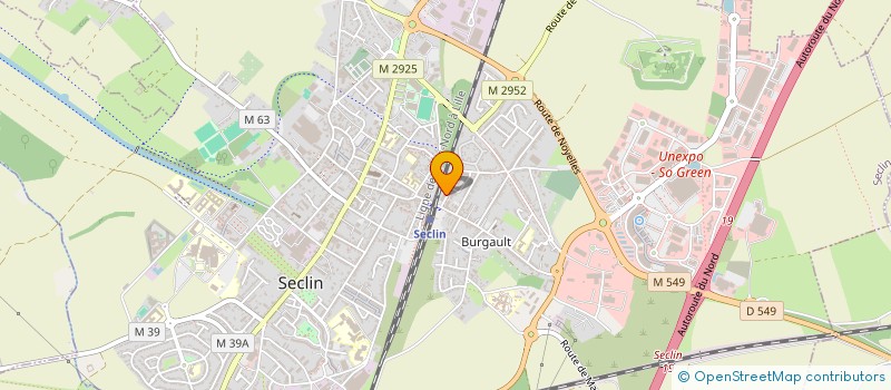 localisation de l'entreprise VP EPICERIE  SECLIN