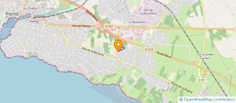 localisation de l'entreprise VP FINANCE CONSEILS à PORNIC
