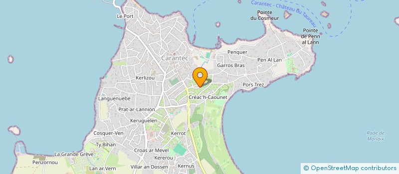 localisation de l'entreprise VP INVEST  CARANTEC