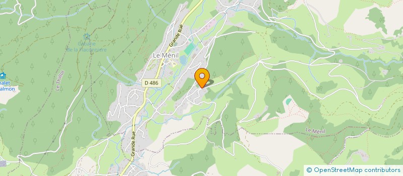 localisation de l'entreprise VP KART  LE MENIL