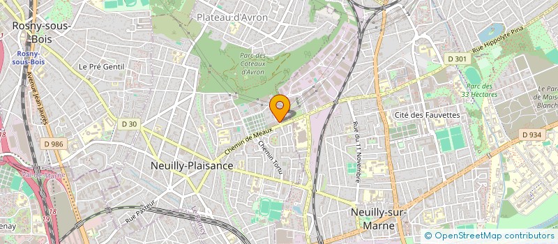 localisation de l'entreprise VP LAVAGE AUTOMOBILE à NEUILLY-PLAISANCE