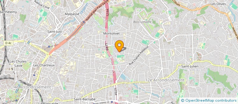 localisation de l'entreprise VP LOCATION à MARSEILLE
