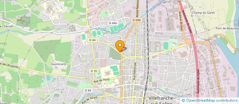 localisation de l'entreprise VP MOBILITE VILLEFRANCHE à VILLEFRANCHE-SUR-SAONE
