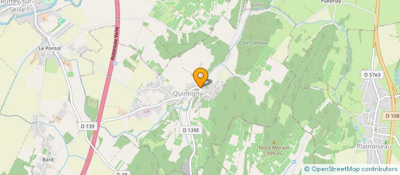 localisation de l'entreprise VP&NV  QUINTIGNY