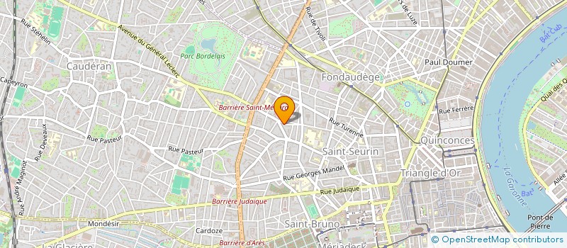 localisation de l'entreprise VP PATRIMOINE à BORDEAUX