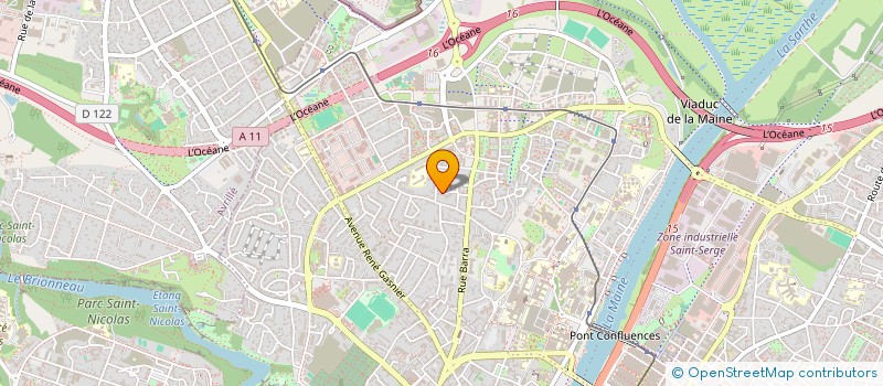 localisation de l'entreprise VP-PROJECT  ANGERS