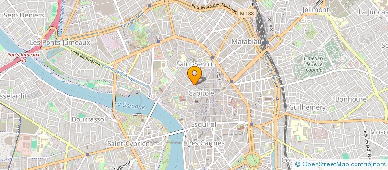 localisation de l'entreprise VP RESTAURATION  TOULOUSE