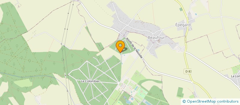 localisation de l'entreprise VP ROUGEUX  SAINTE-OPPORTUNE-DU-BOSC