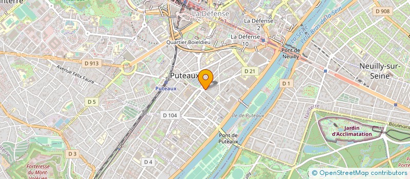 localisation de l'entreprise VP SYSTEM à PUTEAUX