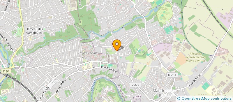 localisation de l'entreprise VP-TELECOM  VILLECRESNES