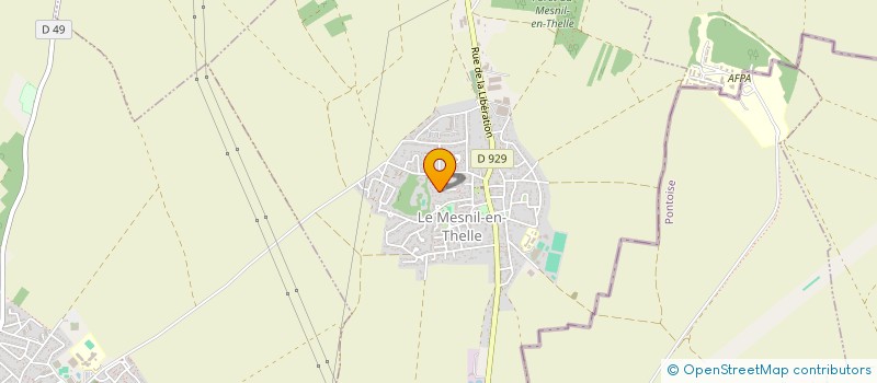 localisation de l'entreprise VP1  LE MESNIL-EN-THELLE