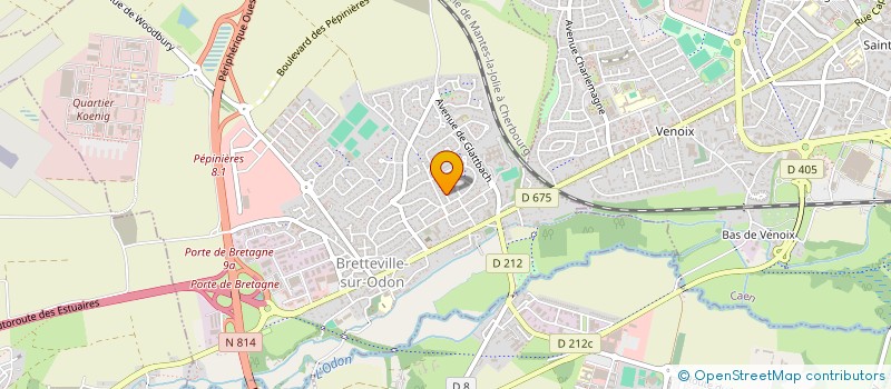 localisation de l'entreprise VP2A IMMO  BRETTEVILLE-SUR-ODON