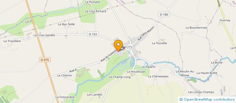 localisation de l'entreprise VP2J  FOUGERES