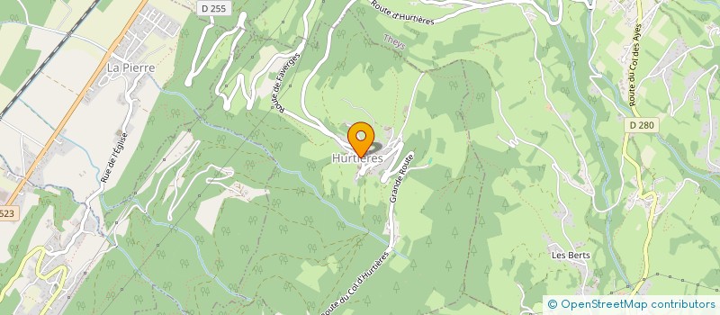 localisation de l'entreprise VPAE  CRETS EN BELLEDONNE