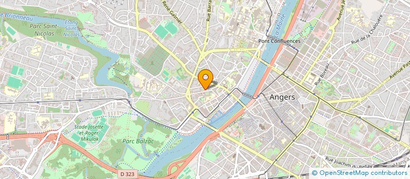localisation de l'entreprise VPAJ à ANGERS