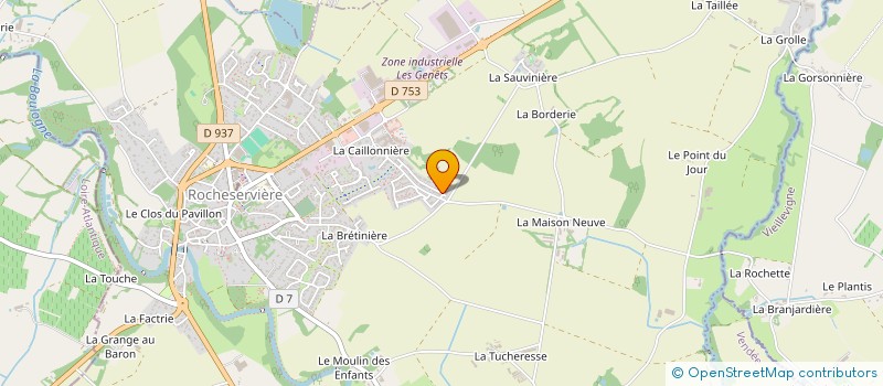 localisation de l'entreprise VPC 85  LA BOISSIERE-DE-MONTAIGU