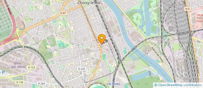 localisation de l'entreprise VPC GAZ SERVICES à CHOISY-LE-ROI
