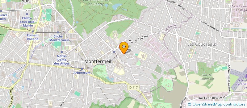 localisation de l'entreprise VPC INSTALLATION à MONTFERMEIL