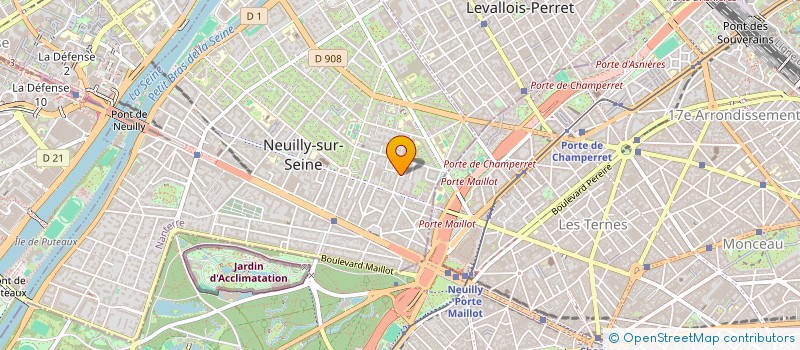 localisation de l'entreprise VPC PARTENAIRE à NEUILLY-SUR-SEINE