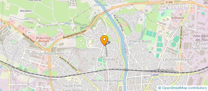 localisation de l'entreprise VPC PRO à LAVAL