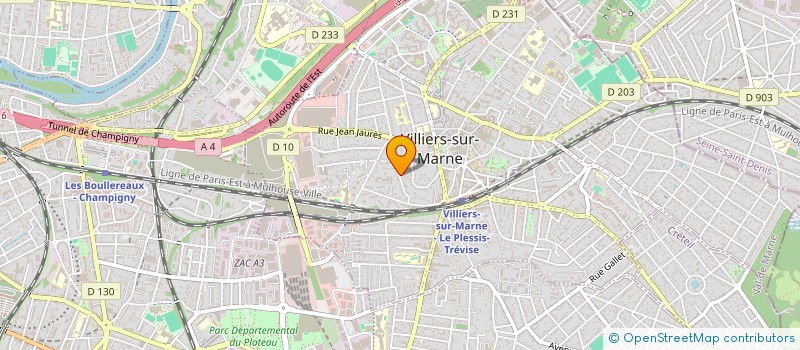 localisation de l'entreprise VPCM  VILLIERS-SUR-MARNE