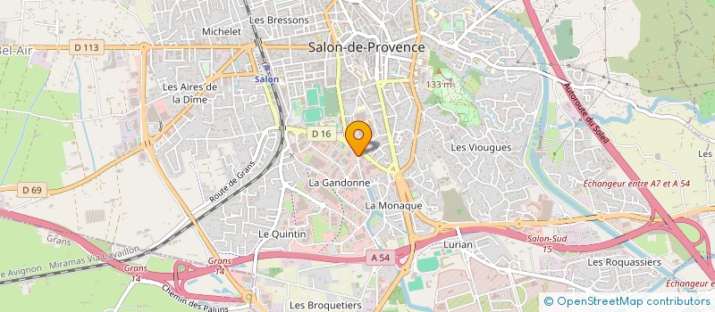 localisation de l'entreprise VPDB à SALON-DE-PROVENCE