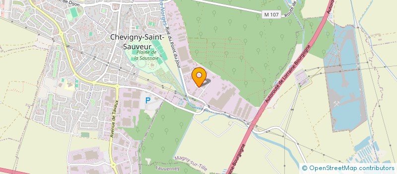 localisation de l'entreprise VPDR  CHEVIGNY-SAINT-SAUVEUR