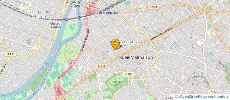 localisation de l'entreprise VPE SERVICES à RUEIL-MALMAISON