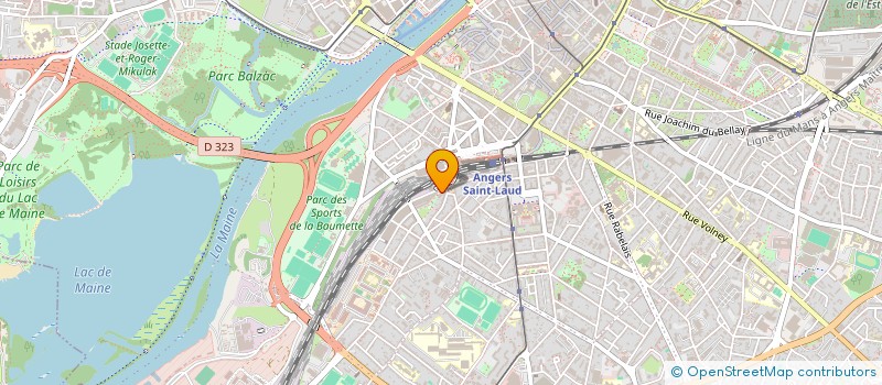 localisation de l'entreprise VPF DE LA LOIRE 1  ANGERS